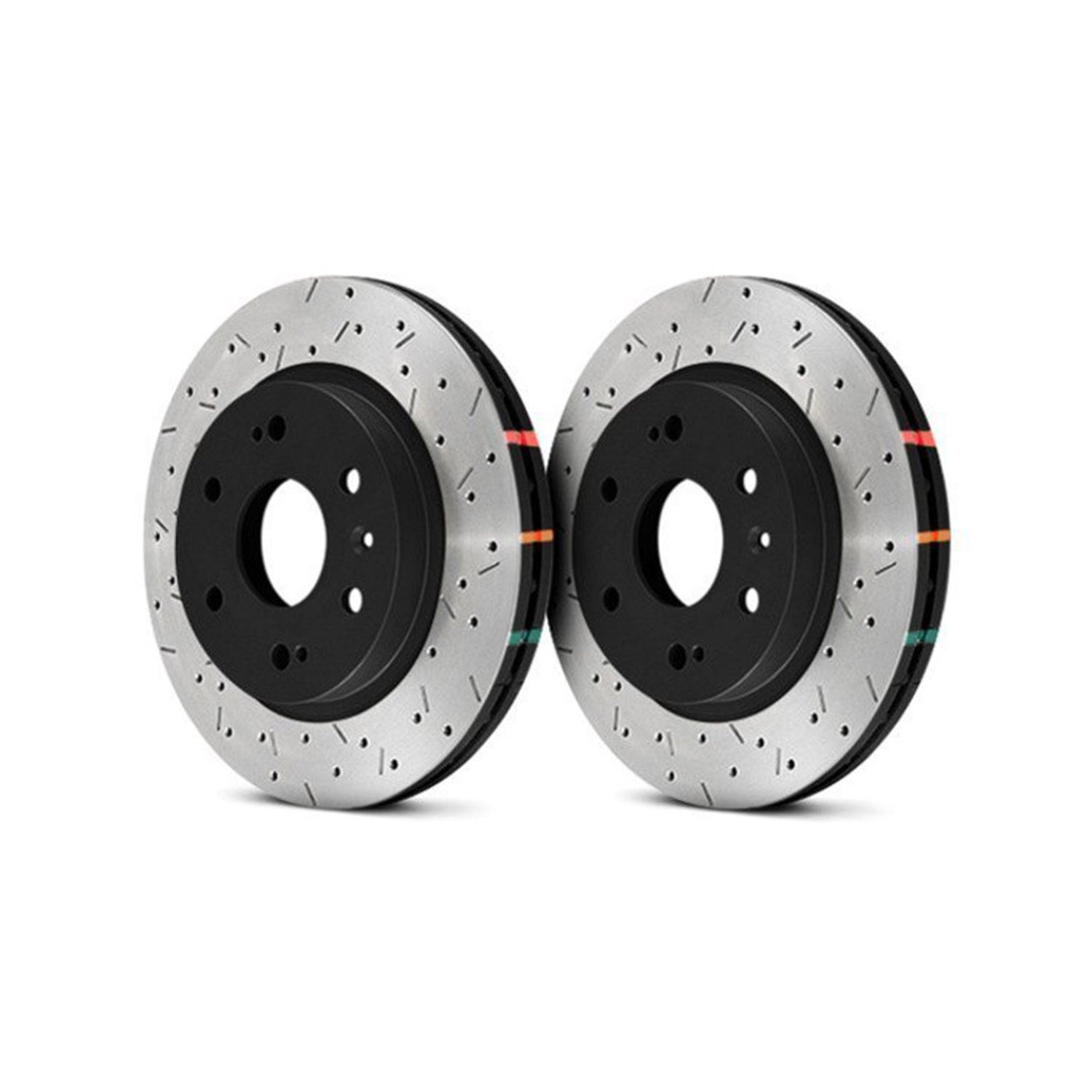 4000XS Drilled and Slotted Brake Rotor more details on - Görsel 2